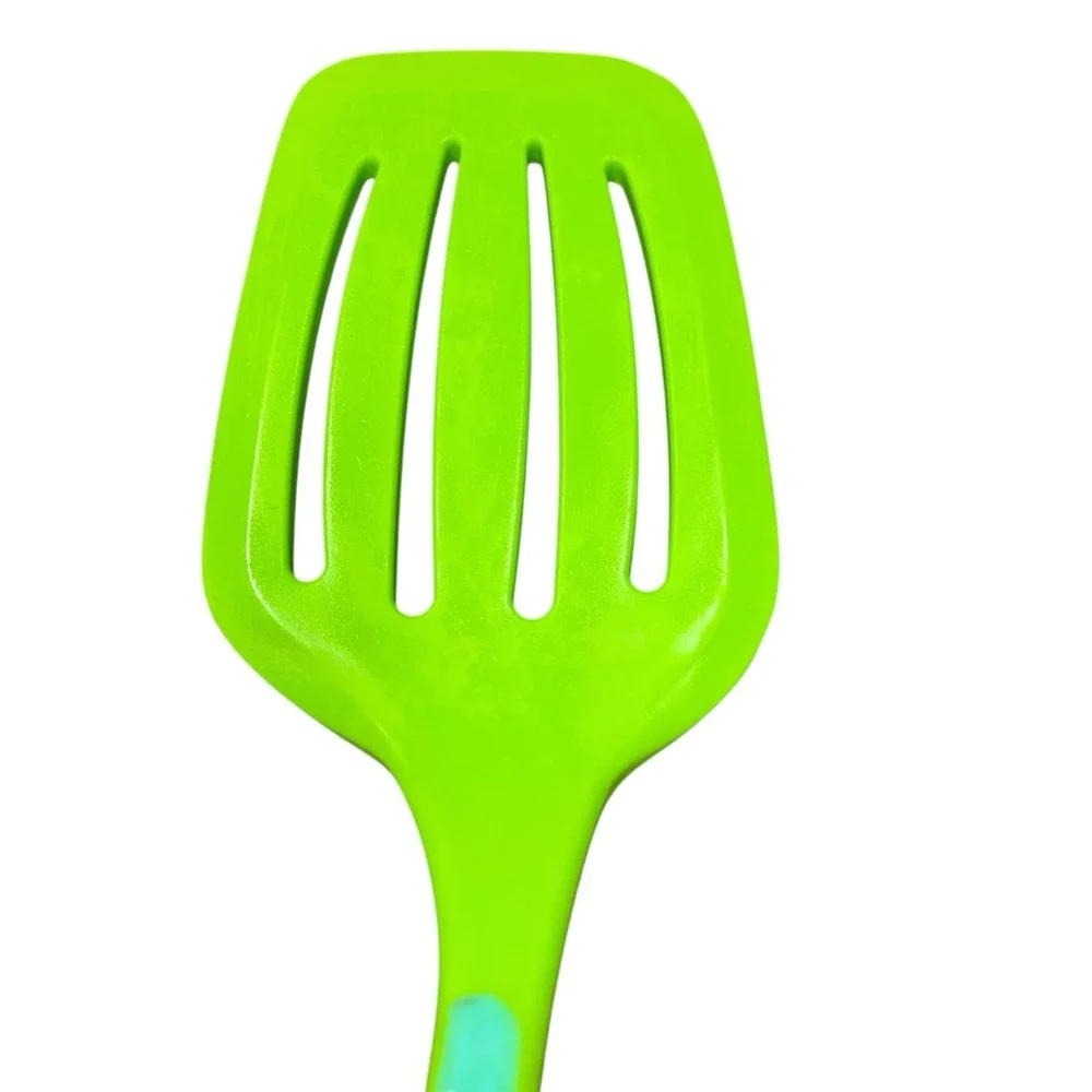 Orka Luka Slotted Spatula Flipper Green 4